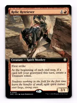 Relic Retriever (Extended Art) 83 (R) MTG Commander: Secrets of Strixhaven (SOC) - Image 1