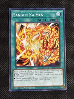 3x YuGiOh! - Sangen Kaimen MP25-EN359 Common 1st Edition Near Mint - Image 2