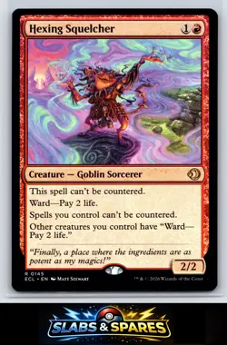 MTG - Hexing Squelcher - Regular Rare #145 - Lorwyn Eclipsed NM - Image 1
