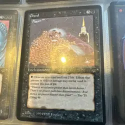 Greed 1994 Magic the Gathering MTG Legends Greed Lp/Nm - Image 1