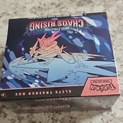 Pokemon TCG Elite Trainer Box Mega Evolution: Chaos Rising English 2024 10+ 6+ - Image 2