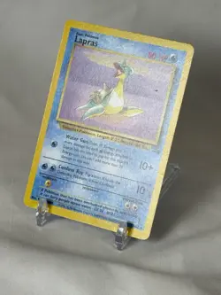 Lapras 25/62 Fossil Holo Rare English Pokemon TCG 1999 WOTC - Image 3