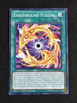 3x YuGiOh! - Earthbound Fusion MP25-EN320 Common 1st Edition Near Mint - Image 2