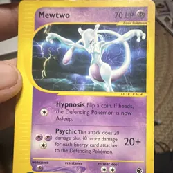 Mewtwo 56/165 Expedition Base Set Reverse Holo Rare 2002 English 70HP - Image 4