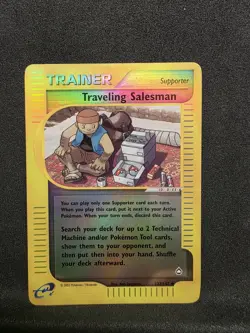 Vintage Pokemon TCG - Aquapolis - Traveling Salesman 137/147 Reverse Holo: NM - Image 1