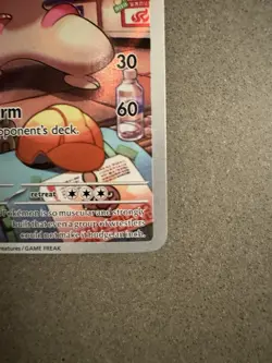 Pokemon Gurdurr 126/086 Black Bolt Illustration Rare Holo 100 HP Stage 1 English - Image 2
