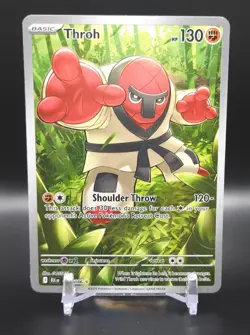 Pokemon - Throh 128/086 - Black Bolt Illustration Rare - Image 1