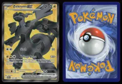 Zekrom ex 158/086 Holo Ultra Rare Black Bolt Pokemon English NM - Image 3