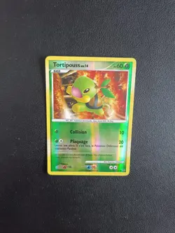 Carte Pokemon Tortipouss 101/127 Reverse Platine Base FR - Image 1