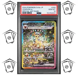 ✨Leafeon 200/187 PSA 10 POKEMON JAPANESE SV8a-TERASTAL FESTIVAL SAR - Image 1