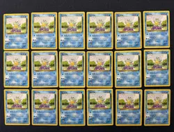Pokemon Squirtle Base Set Unlimited x 18 - Image 1
