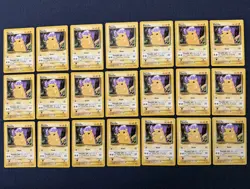 Pokemon Pikachu Base Set Unlimited x 21 - Image 1