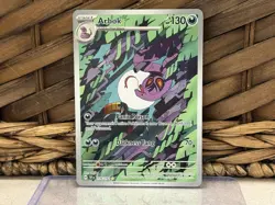 Pokemon TCG Arbok Scarlet & Violet Temporal Forces Holo Full Art Rare 176/162 NM - Image 1