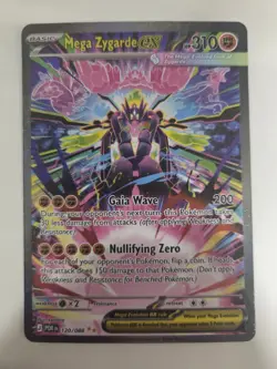 Mega Zygarde Ex 120/088 Special Illustration Rare Pokemon TCG NM English - Image 1