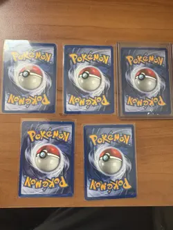 Pokemon Vintage Holo Lot Kangaskhan 5/64 Flareon 19/64 Vileplume 31/64 WOTC HPMP - Image 2