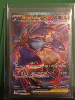 Pokemon TCG Mega Latias ex ME01: Mega Evolution SIR Holo Eng 181/132 - Image 1