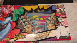 Pokemon - Ascended Heroes - Mega Gardevoir Premium Poster Collection! SEALED! - Image 1