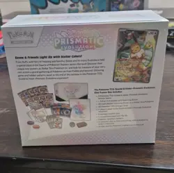 Pokemon TCG Prismatic Evolutions Elite Trainer Box Eevee Promo English - Image 2