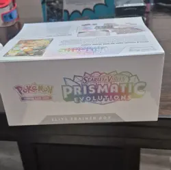 Pokemon TCG Prismatic Evolutions Elite Trainer Box Eevee Promo English - Image 3