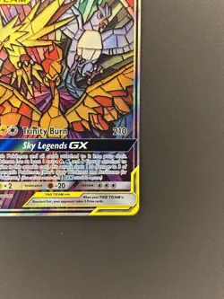 Pokemon TCG Moltres & Zapdos & Articuno GX SM210 SM Promo TAG TEAM Holo Eng - Image 5