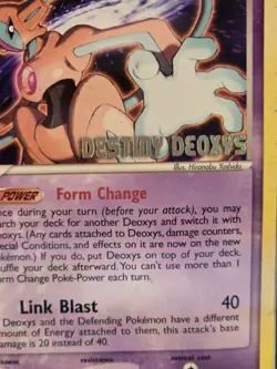 Pokemon ex Deoxys - Destiny Deoxys Stamped 16/107 PSA 1 POP 11 - Image 3