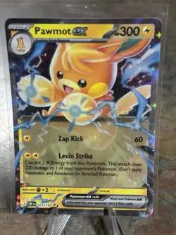 Pawmot ex - 073/197 - Pokemon TCG Obsidian Flames (2023) - NM - HOLO - Image 1
