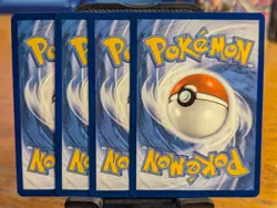 Pokemon TCG Paradox Rift Zebstrika 063/182 x4 Playset - Image 2