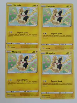 4x Pokemon TCG Fusion Strike: Morpeko (109/264) - Common - Near Mint - Image 1