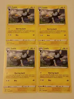 4x Pokemon TCG Crown Zenith: Luxio (042/159) - Uncommon - Near Mint - Image 1