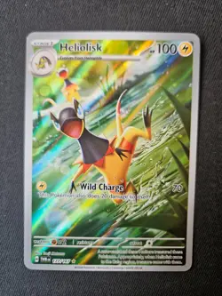 Heliolisk 177/167 Illustration Rare Twilight Masquerade Pokemon Near Mint NM - Image 1