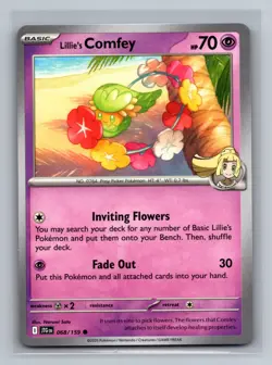 Lillie's Comfey Normal Common SV09: Journey Together JTG Psychic 068/159 Pokemon - Image 1