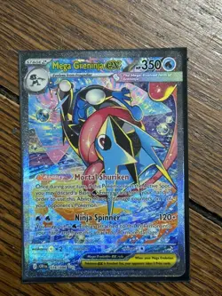 Mega Greninja ex SIR 116/086 Chaos Rising Special Illustration Rare Pokemon TCG - Image 2