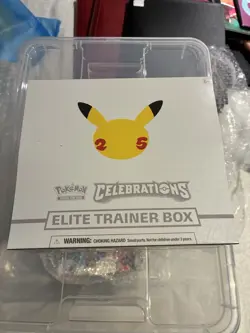 Pokemon TCG: 2021 25th Anniversary Celebrations Elite Trainer Box ETB Mint #4 - Image 1
