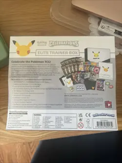 Pokemon TCG: 2021 25th Anniversary Celebrations Elite Trainer Box ETB Mint #4 - Image 2
