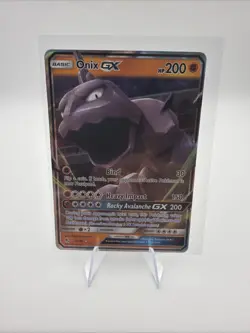 Onix GX 36/68 Ultra Rare Holo Pokemon 2019 Hidden Fates - NM - Image 1