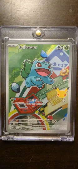 Nintendo Bulbasaur 037 MEP Promo Stamped Holo English 2026 Basic 80 HP - Image 1