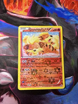 Growlithe RC4/RC25 Legendary Treasures Radiant Collection MP Holo Pokemon TCG - Image 1