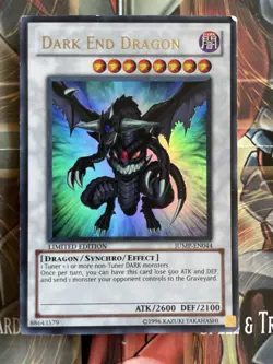 Yugioh Dark End Dragon JUMP-EN044 Shonen Jump Magazine Promos Limited Edition - Image 1