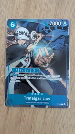 Trafalgar Law Winner One Piece P-009 NM - Image 1
