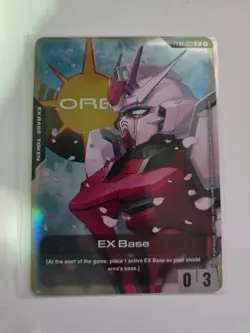 [English][Winner] EXBP-013 EX Base Gundam Card Game Alternate Art Bandai - Image 1