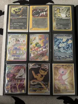 Pokemon Binder With Rare Mixed Cards - Image 1