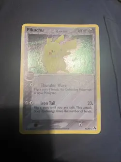 Pokemon Pikachu TCG EX Legend Maker Holo Card 93/92 Secret Rare - Image 4
