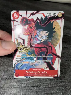 Carte One Piece Monkey.D.Luffy ST01-012 3rd Anniversary Anglais / English Card - Image 3