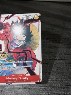 Carte One Piece Monkey.D.Luffy ST01-012 3rd Anniversary Anglais / English Card - Image 5