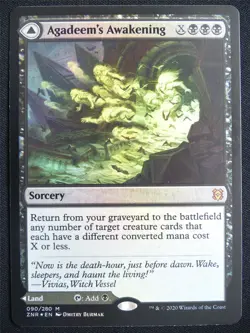 Agadeem's Awakening Foil - ZNR - Mtg Card #21A - Image 1