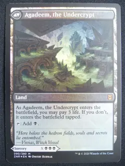 Agadeem's Awakening Foil - ZNR - Mtg Card #21A - Image 2