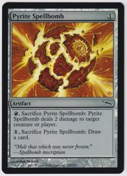 MTG Foil 1X Pyrite Spellbomb X1 Mirrodin Magic - LP/MP - Image 1