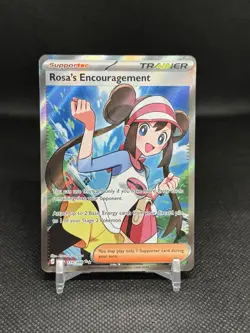 Rosa's Encouragement 114/088 Ultra Rare Perfect Order Pokemon Near Mint - Image 1