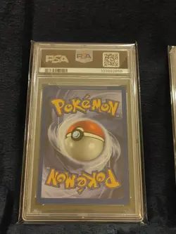 TWO 1999 POKEMON JUNGLE 1ST EDITION PIKACHU PSA 8 RED CHEEKS #60/64 - Image 4