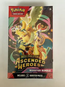 Pokemon TCG Ascended Heroes Booster Bundle (6 packs!) - Brand New - SEALED - Image 1